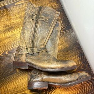 Bed Stu Brown Gogo Boots Size 9